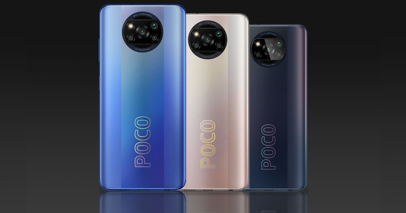 POCO X3 Pro तीन रंगों में