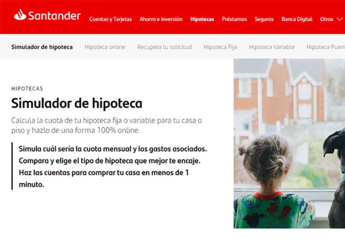Santander: अनुकरण करें कि मासिक शुल्क क्या होगा